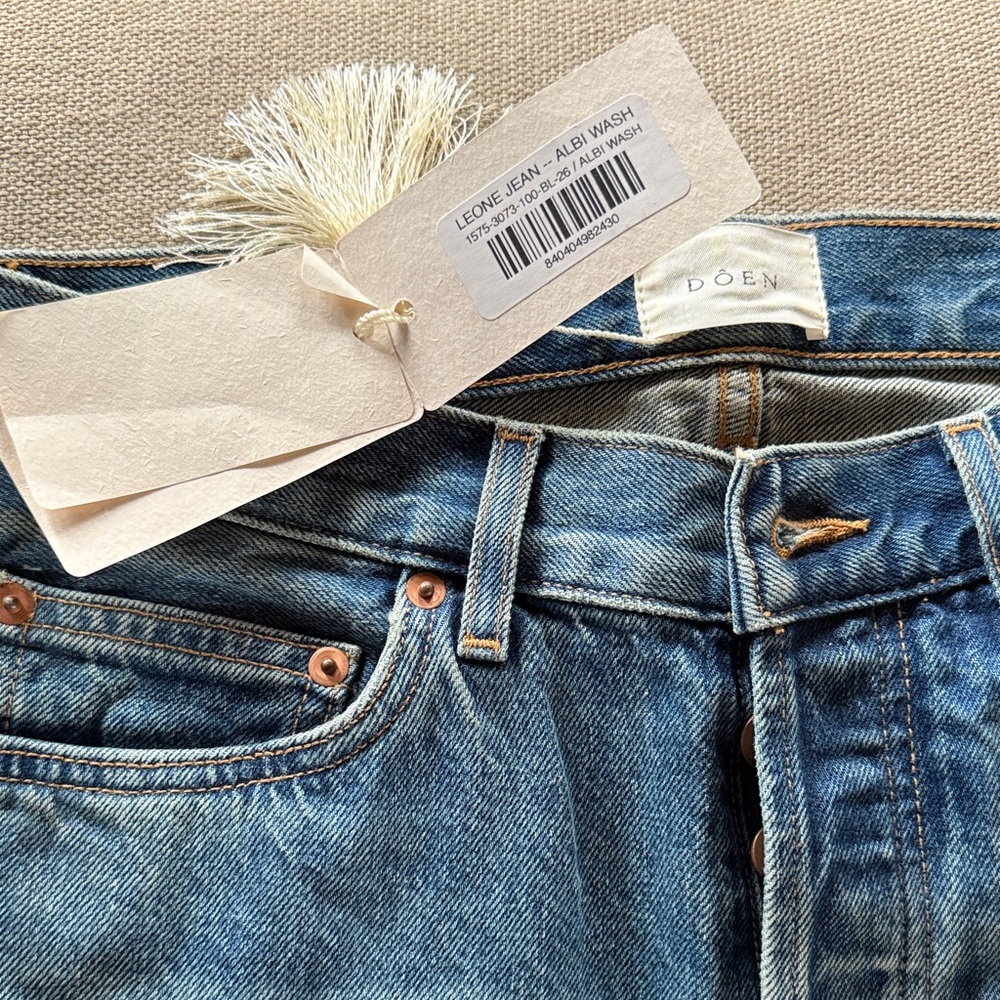 Doen Women's Boot Cut Jeans - Blue
